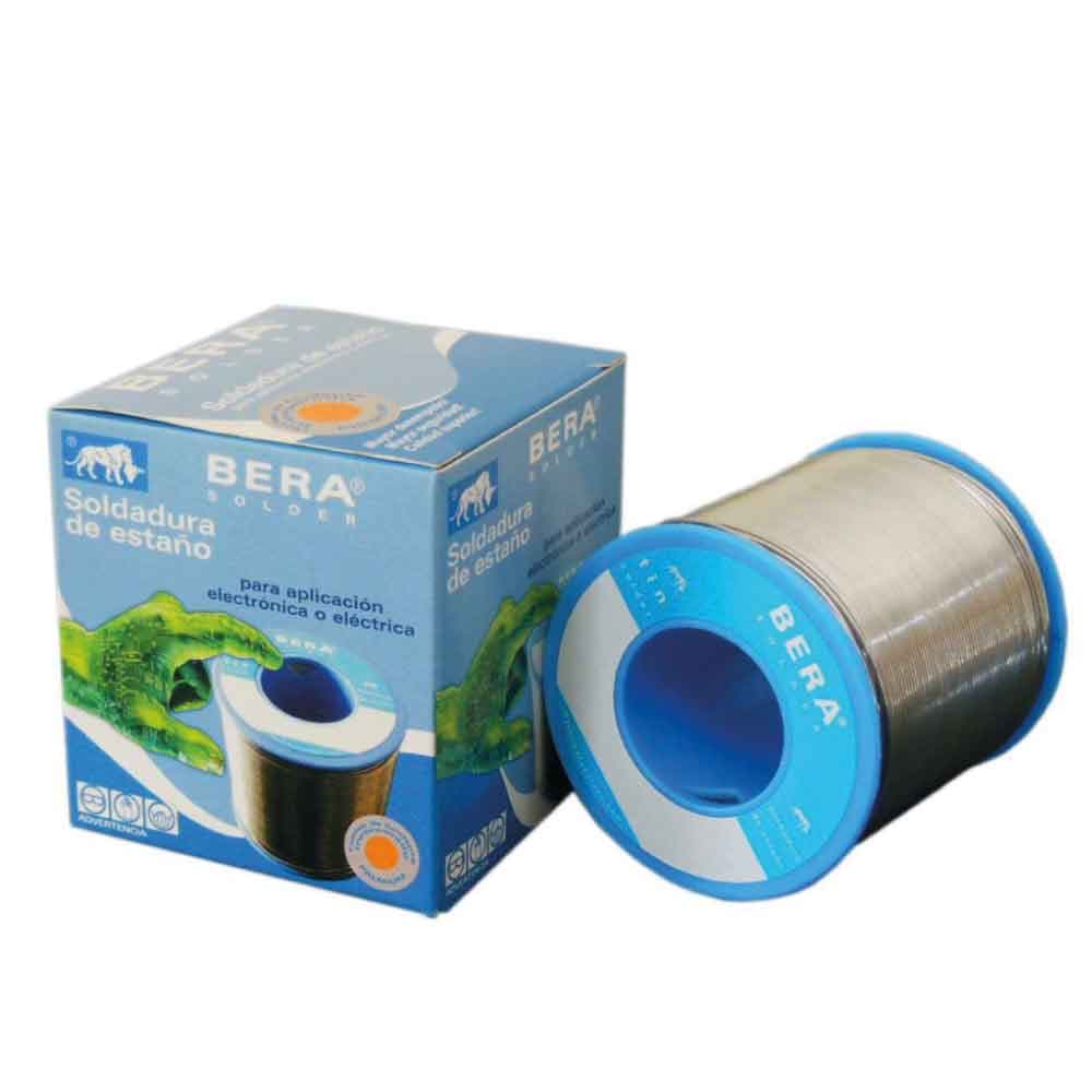 BERA ESTANO 2mm C/RESINA 500G 20mts aprox. (50UxCJ - 1