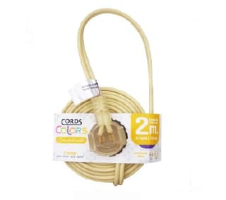 ANDES CABLES EXTENSION 2X16 10MT BLANCA - 1