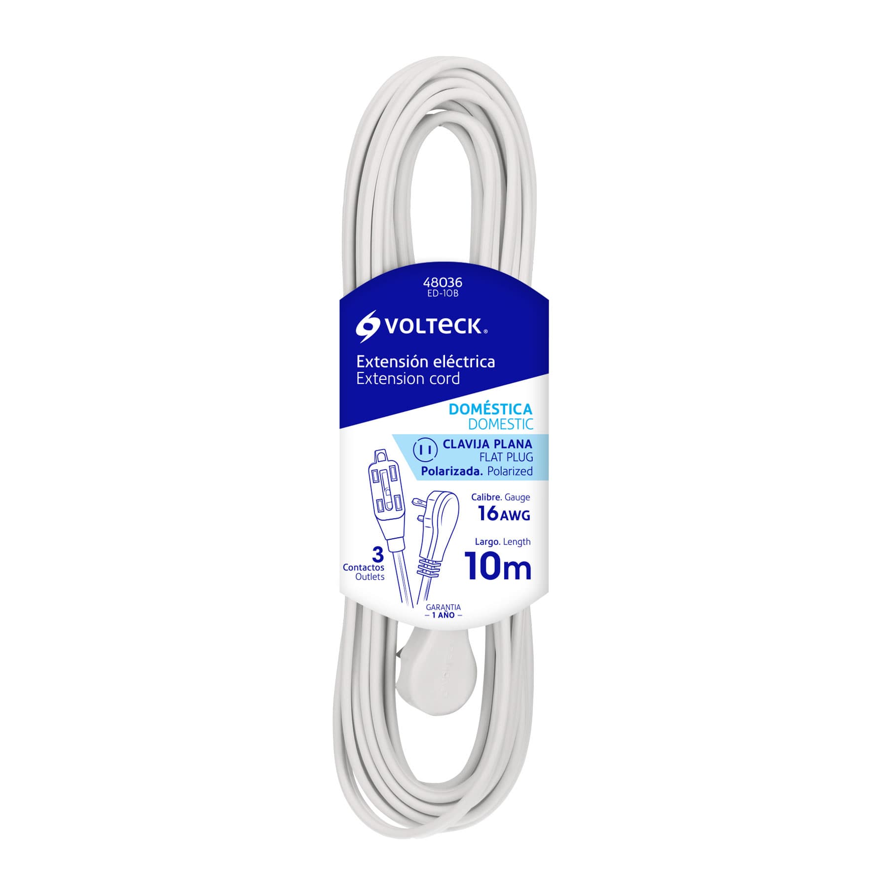 VOLTECK EXTENSION BL. 2x16 10MT (6UxCJ) C.48036 - 1