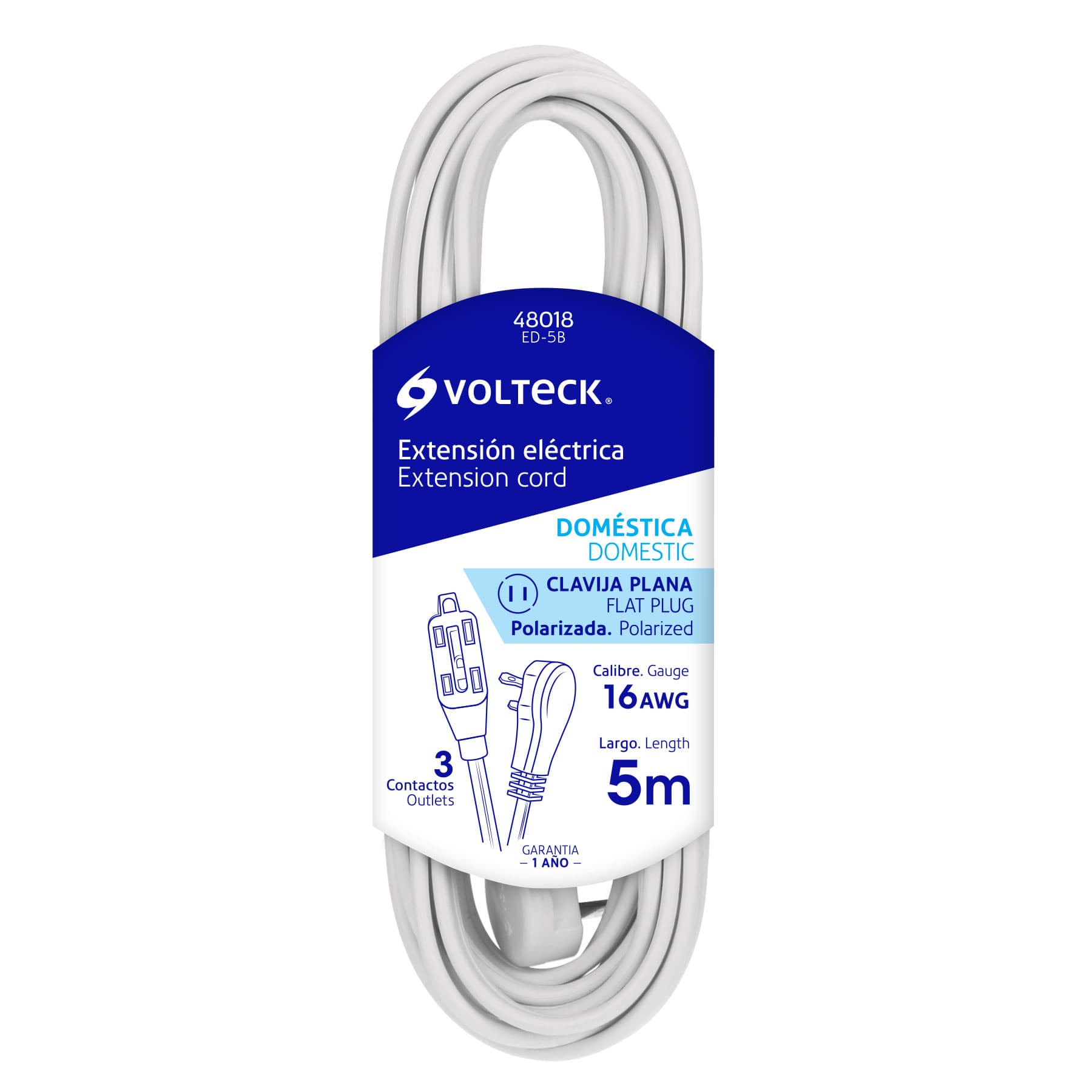 VOLTECK EXTENSION BL. 2x16 5MT (6UxCJ) C.48018 - 1
