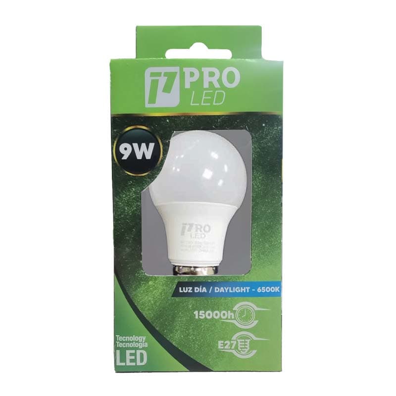PROLED FOCO 9W E27 6500K  85-240V 100U - 1