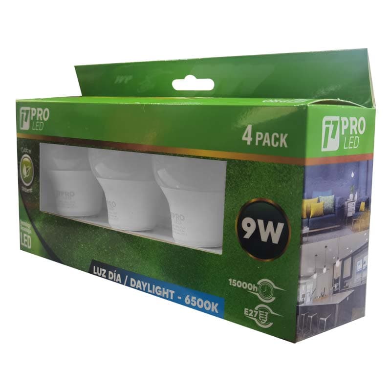 PROLED FOCO 9W COMBOX4 A60 E27 6.5K (24UxCJ) - 1