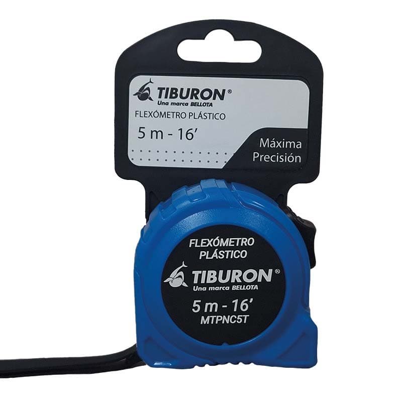 BELLOTA FLEXOMETRO 5MT TIBURON MTPNC5T (12UxCJ - 1