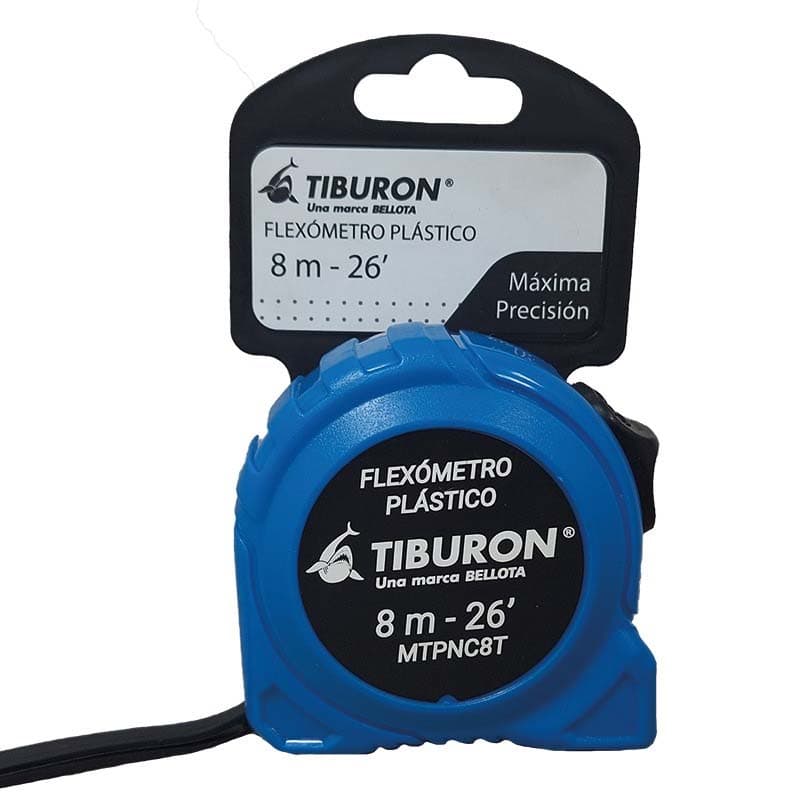 BELLOTA FLEXOMETRO 8MT TIBURON MTPNC8T (12UxCJ) - 1