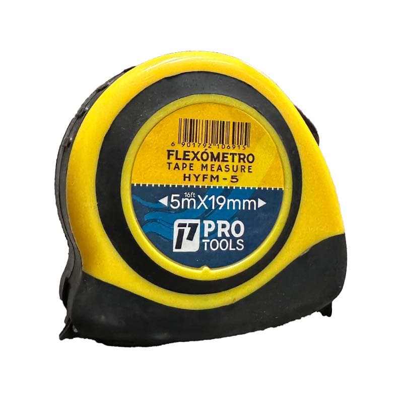 PT FLEXOMETRO Amar/Azul 5mtX19mm Caucho PROTOOLS R - 1