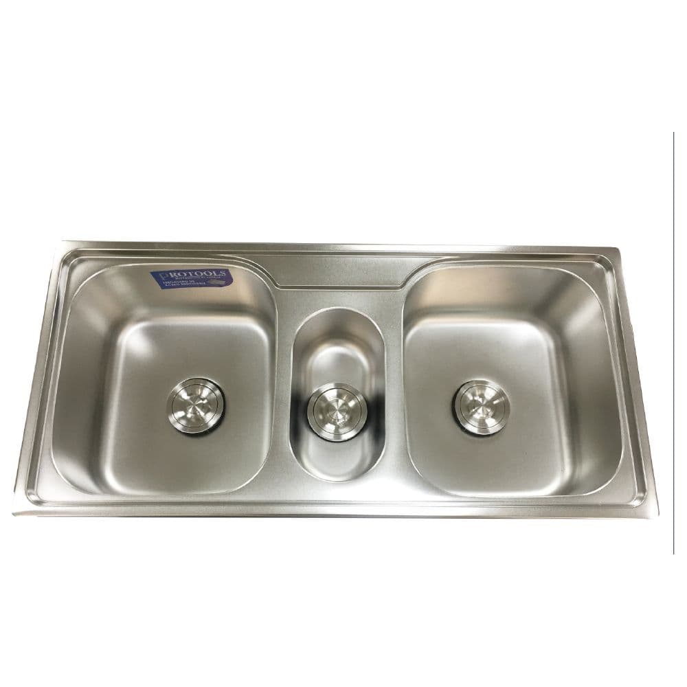 PT FREGAD 100X48 3P 0E 7MM EMP INOX B/GRIS C/D - 1
