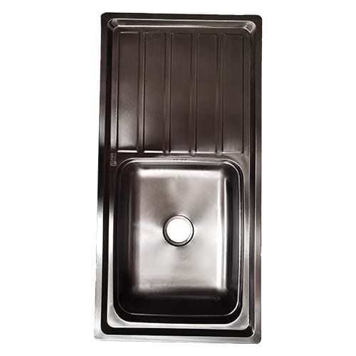 PT FREGAD 100X50 1P 1E 7MM NEGRO C/DESAG+REB - 1