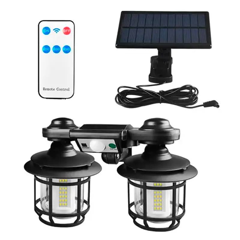 IMP FAROL SOLAR DECORATIVO P/EXTERIORES C/SENS - 1
