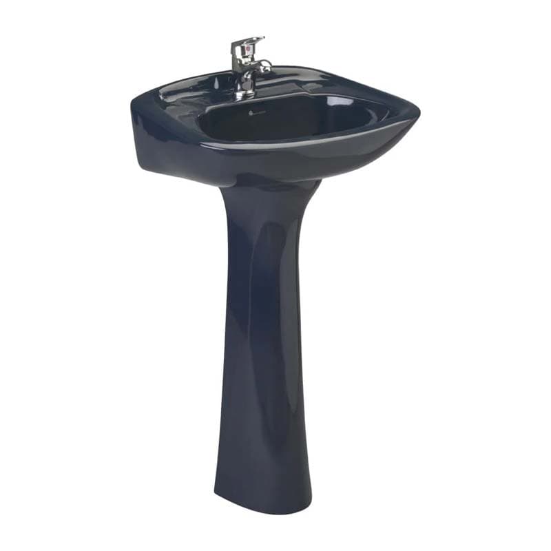 FV E211-AM LAVATORIO FERR AZUL MEDIT. C/PEDESTAL - 1