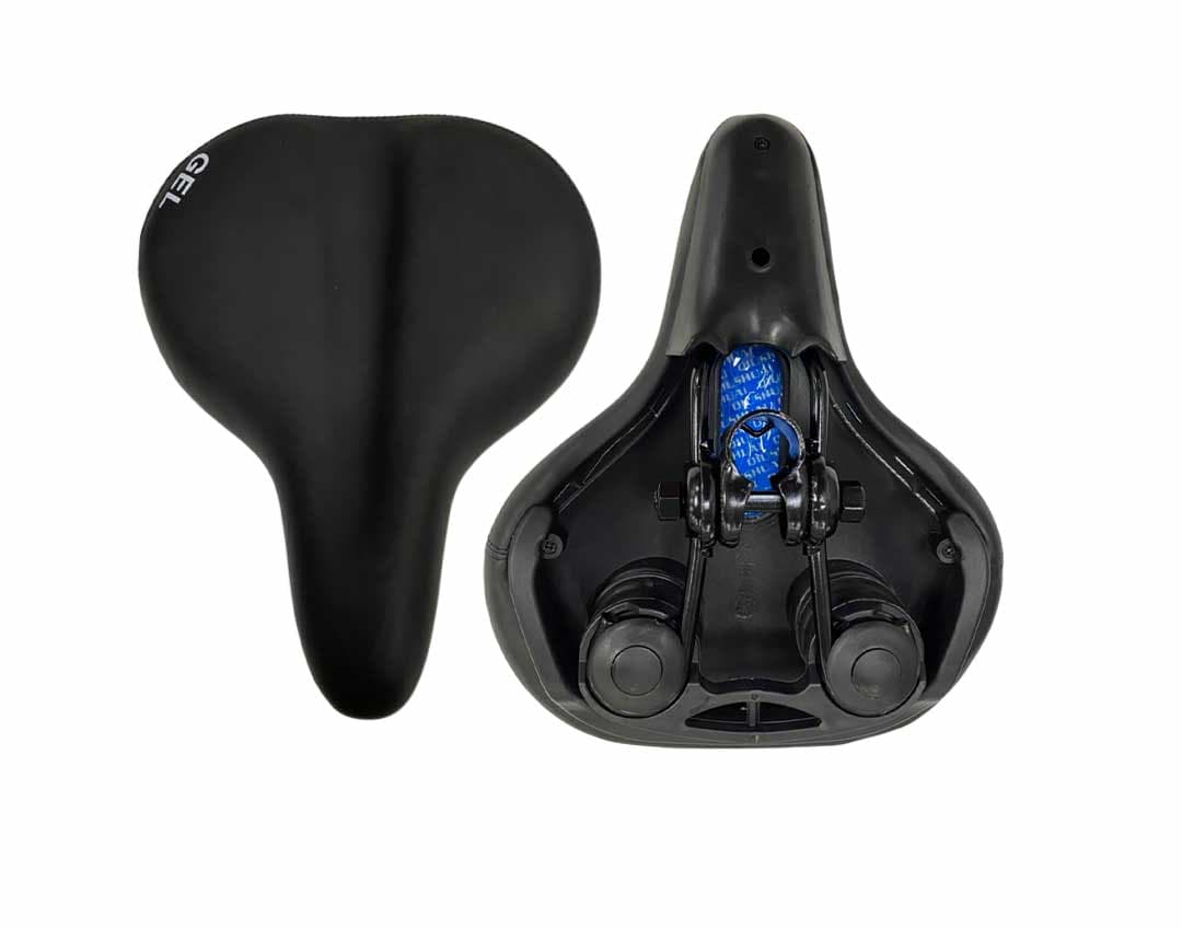 *LQ SB ASIENTO GEL BICICLETA GRANDE ASI-01 NEG - 1