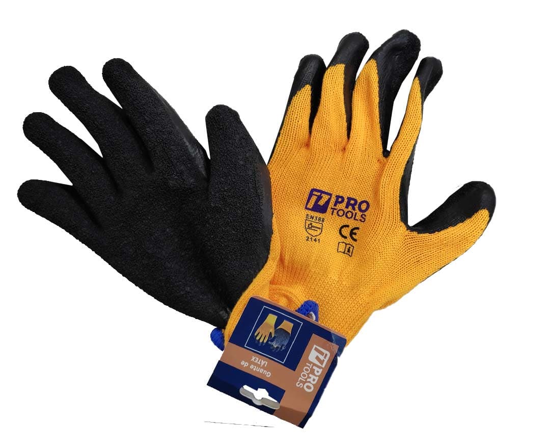 PT GUANTE AMARILLO/NEGRO P/VIDRIO REF. PROTOOLS (1 - 1