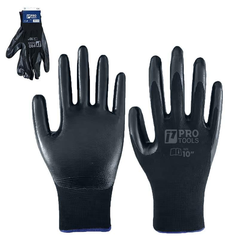 PT GUANTE NITRILO L NEGRO N100 Protools(12PARxFDA) - 1