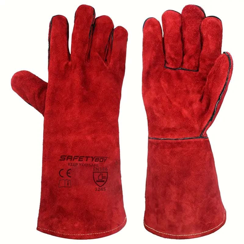 IMP GUANTE D/CUERO API P/SOLDAR  RED - 1