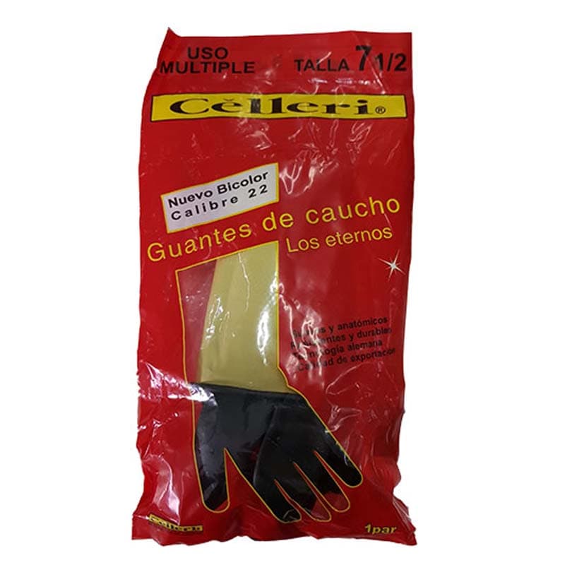 GUANTE  C-35 7.1/2 CELLERI BICOLOR - 1