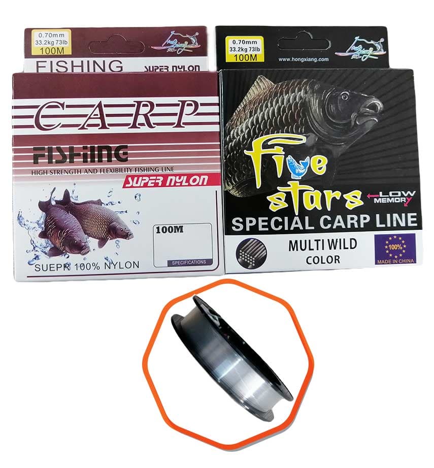 IMP HILO NYLON PESCA 0.4 100M TRANSP - 1