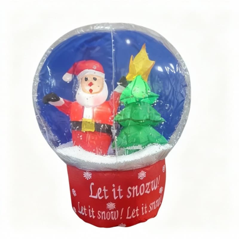 IMP INFLABLE BOLA D/NIEVE 65CM - 1