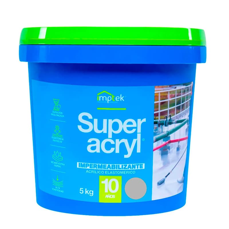 IMPTEK SUPERACRYL CHOVA 10A GRIS 5KG - 1