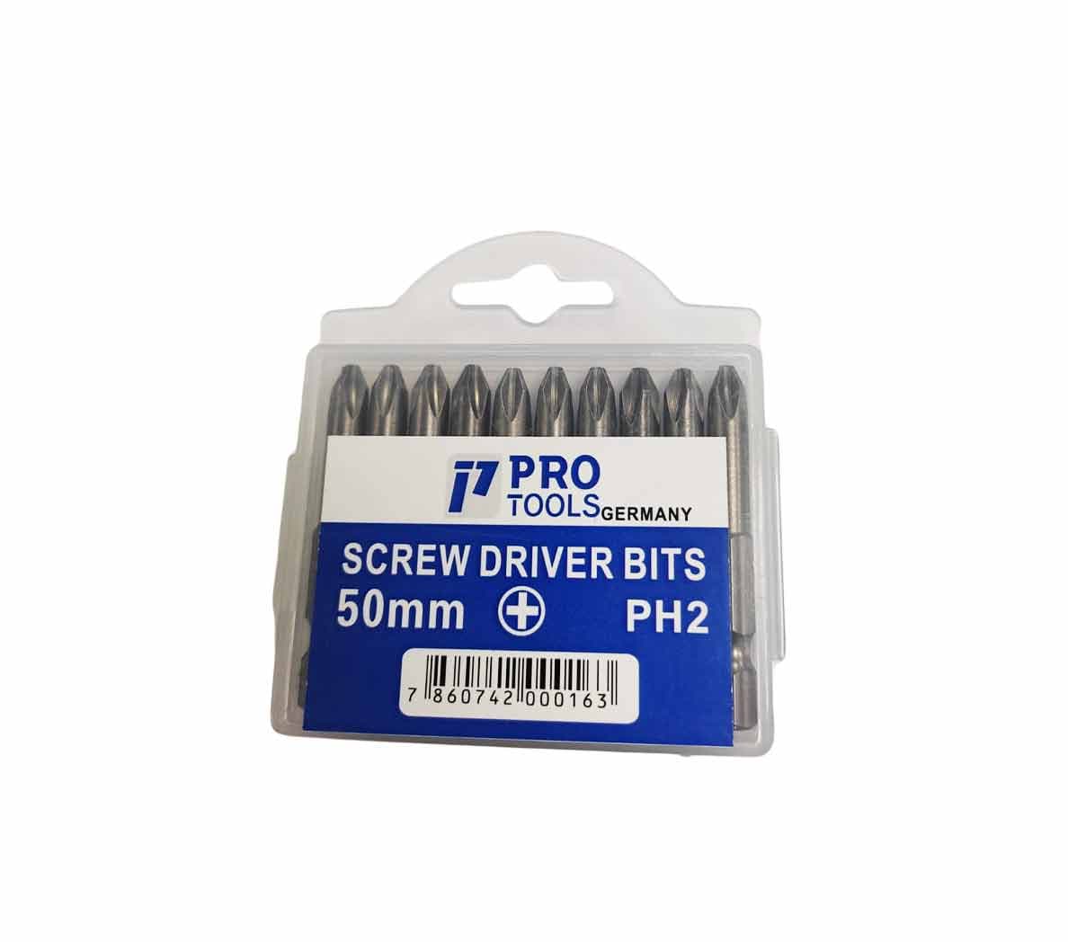 PT JGO PUNTAS (+) 50MM PROTOOLS 10PZC/CAJA - 1