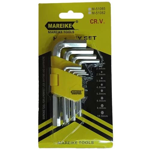 IMP JGO HEXAGONAL CORTO 9PZ AMARILLO - 1