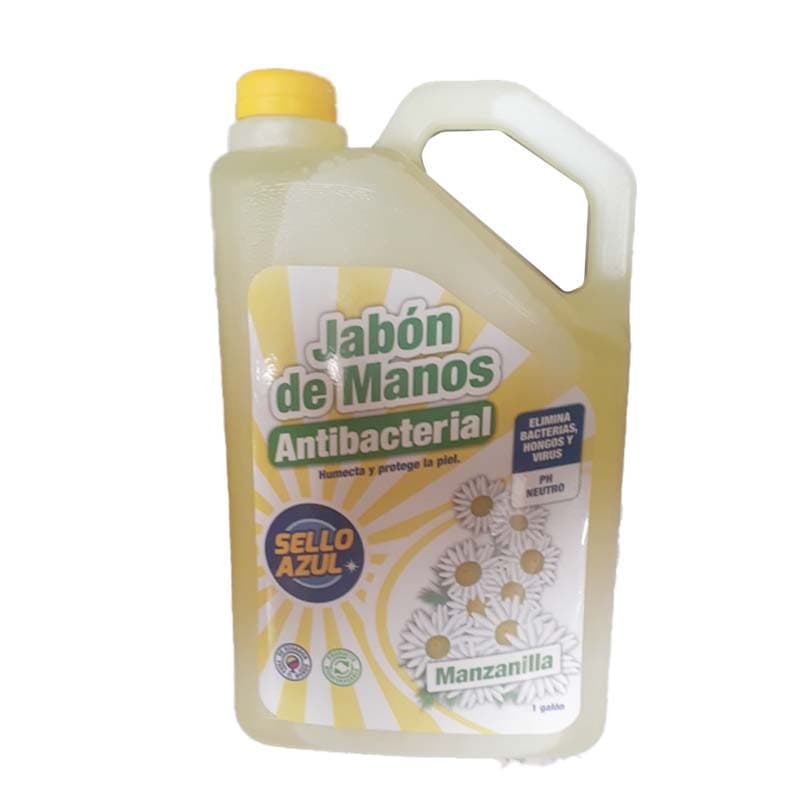 SELLO AZUL JABON LIQUIDO MANOS MANZANILLA GL - 1
