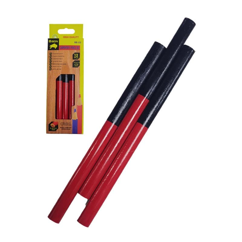 IMP LAPIZ BICOLOR OVALADO SETX12U - 1