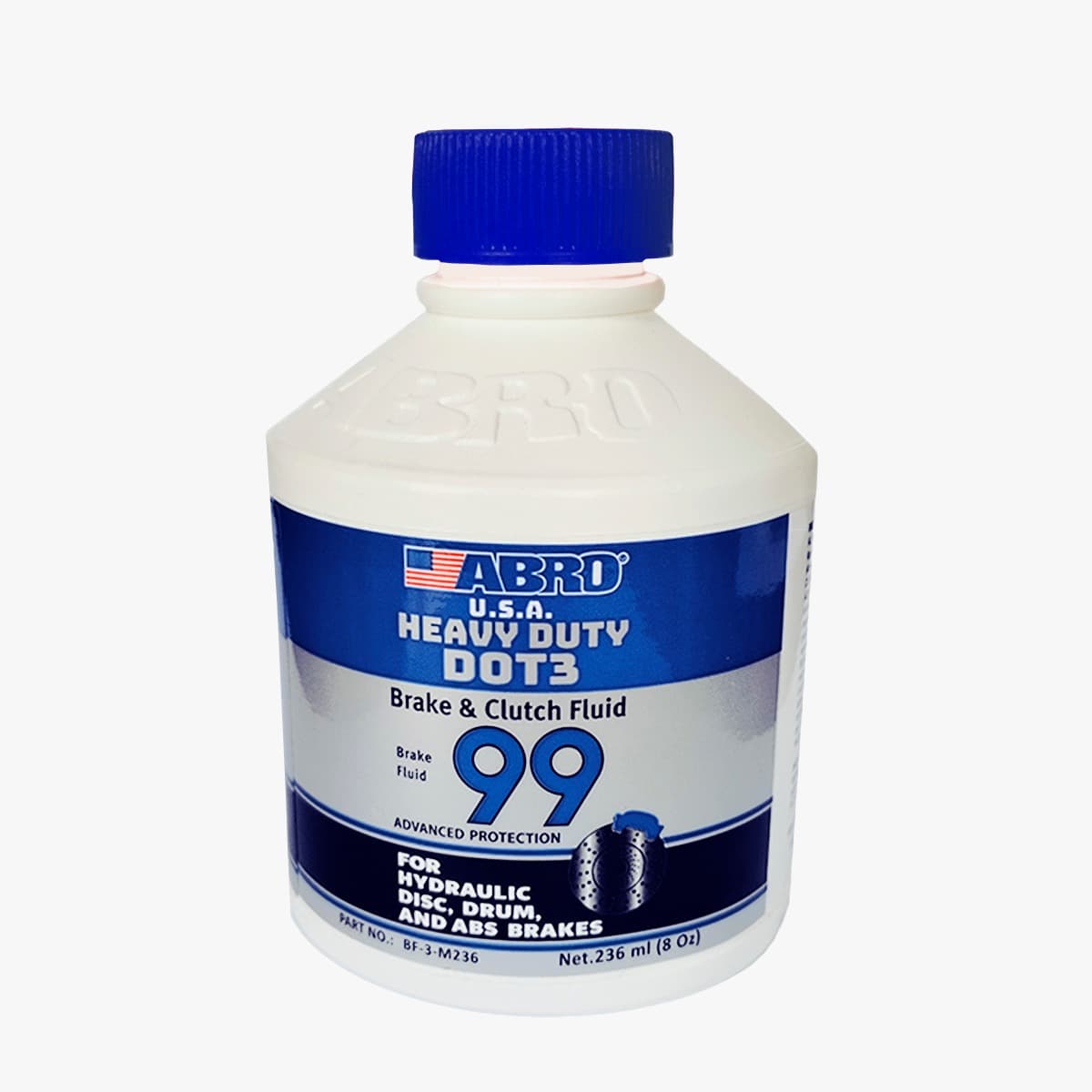 ABRO LIQUIDO D/FRENO DOT3 AZUL 8OZ (24UxCJ) - 1