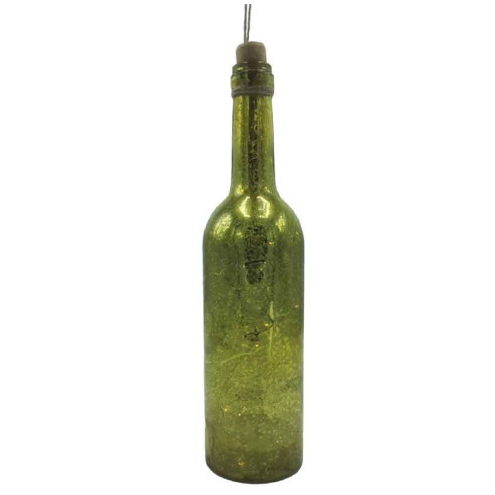 *LQ LAMP BOTELLA GRDE C/ALAMBRE LED AMAR 2XAA - 1