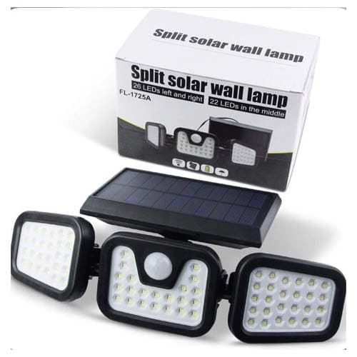 IMP LAMPARA T/REFLECTOR TRIPLE SOLAR HY139821 - 1