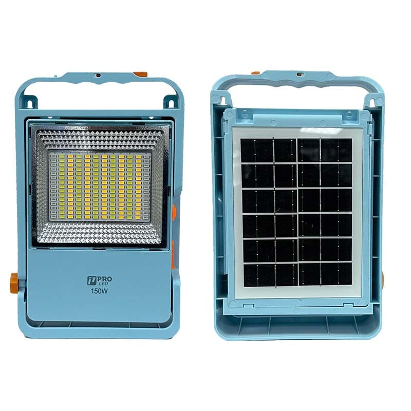 IMP LAMPARA PORTATIL C/PANEL SOLAR 150W C/CONT - 1
