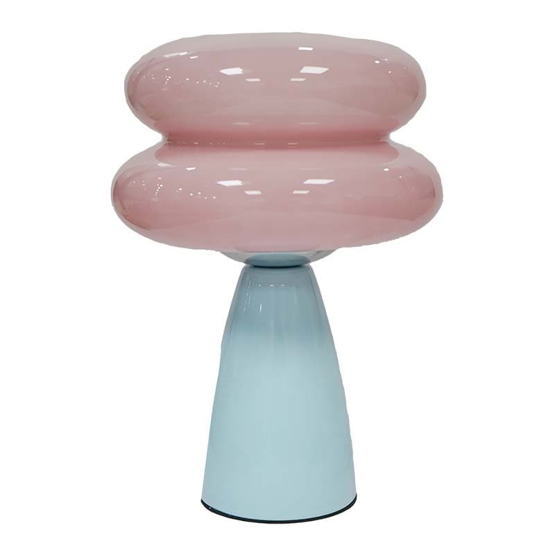 IMP LAMP MESA T/HONGO B/CELESTE F/ROSA LUZ/3TO - 1