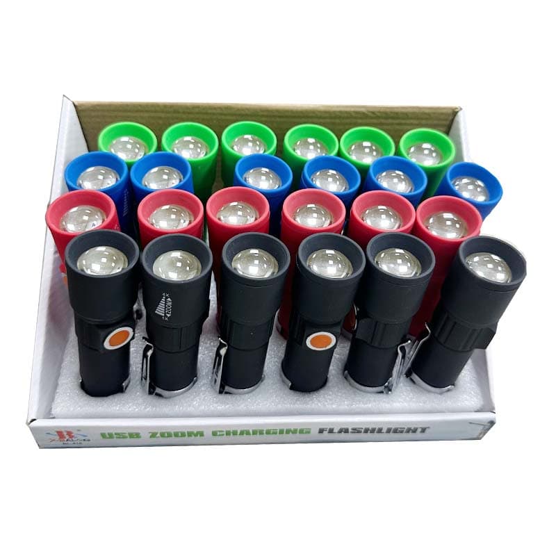 IMP LINTERNA RECARGABLE T/ESFERO USB (24U) - 1