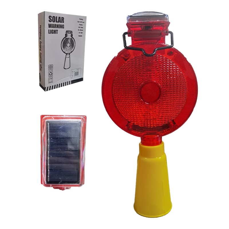 IMP LUZ ROJA GRANDE SOLAR P/CONO SEGURIDAD - 1