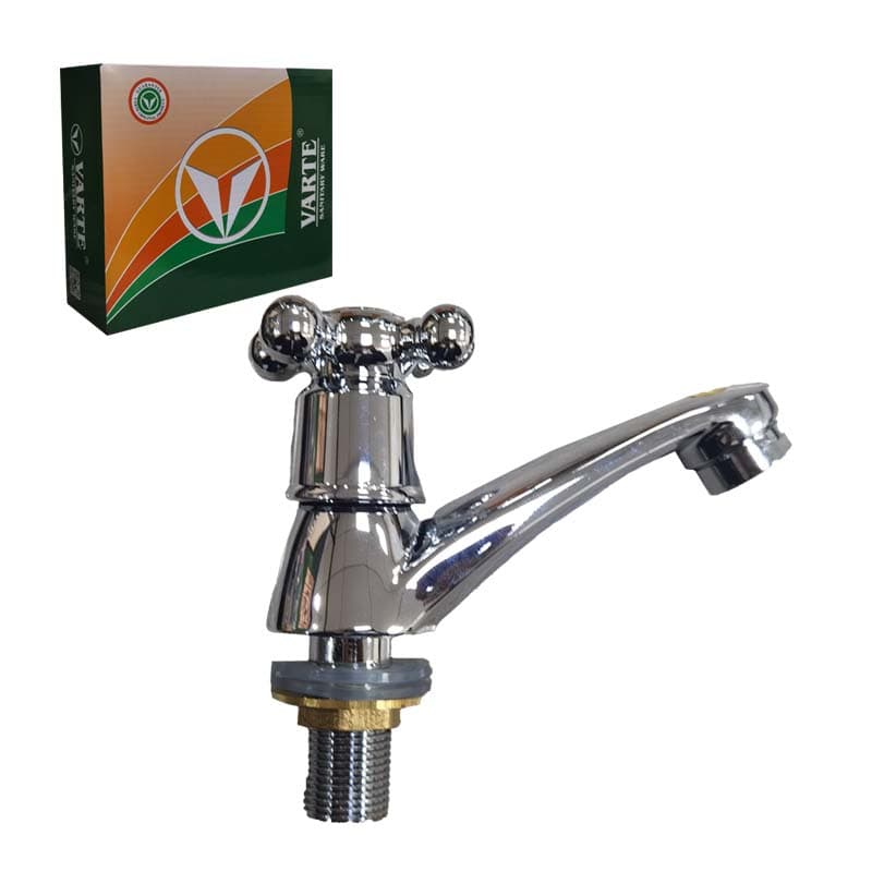 IMP VARTE LLAVE P/LAVABO 1/2 POMO CRUZ CR. (2U) - 1