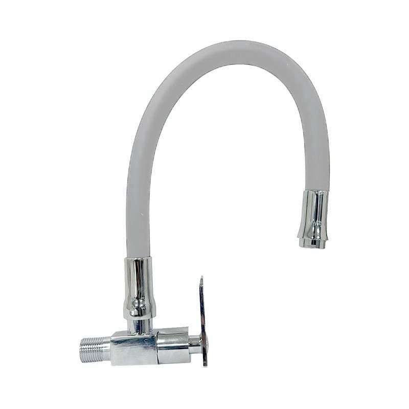 PROACQUA LLAVE COCINA PICO FLEXIBLE GRIS P/PAR - 1