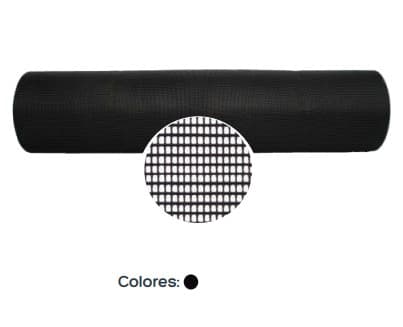 MALLA PLAST. NEGRA #08 1mtX30mt 2.20mmX3mm (1U) - 1
