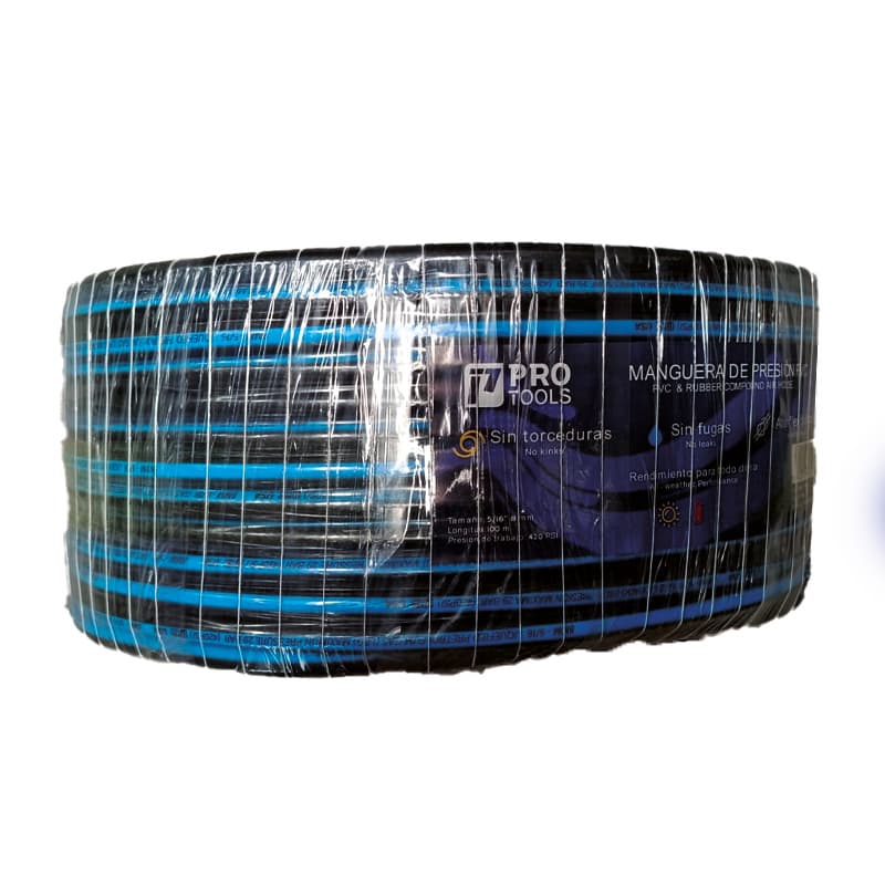PT MANG GAS Negro/Azul 100MTR IND 5/16 420 - 1