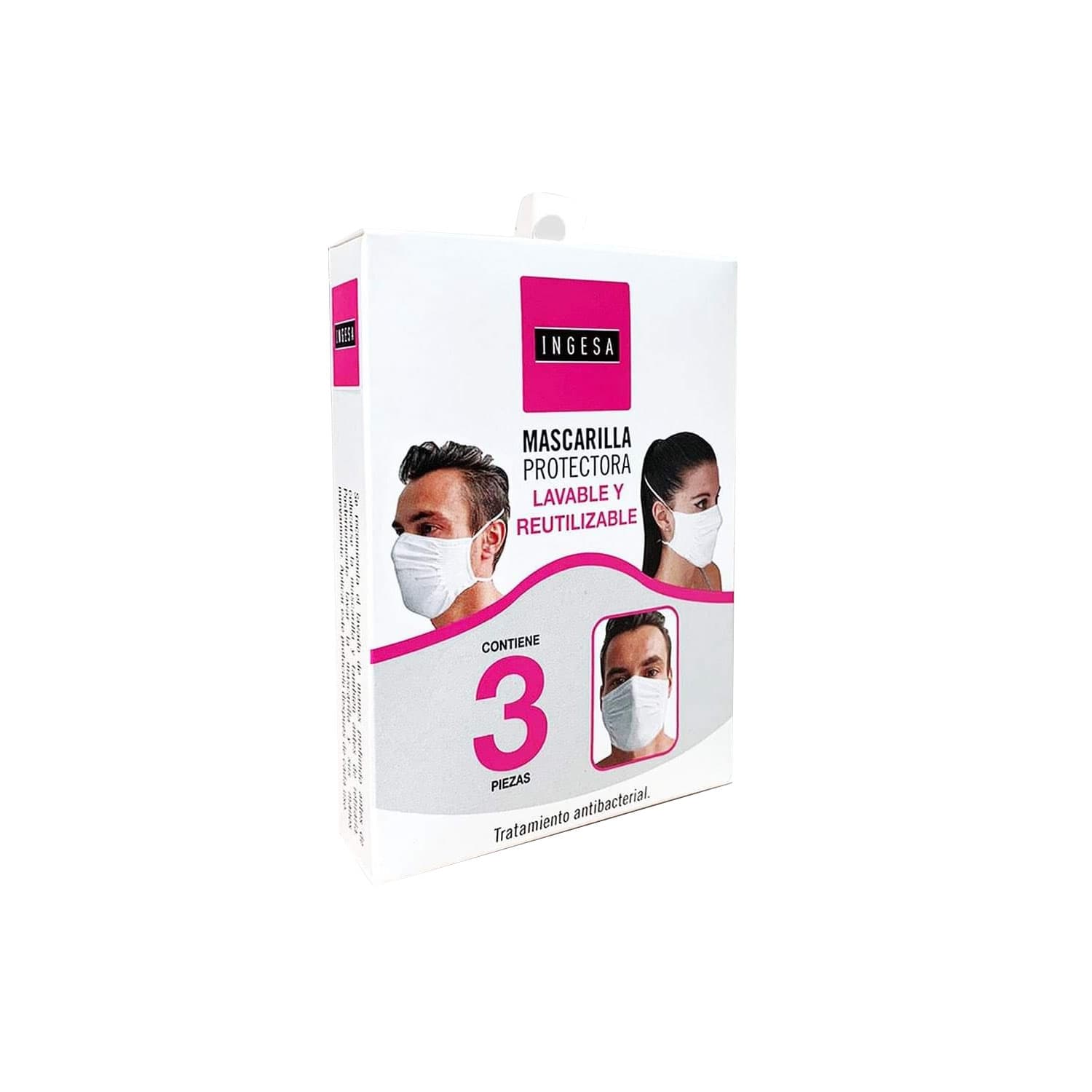 MASCARILLA ANTBACT LAVABLEX3UN BL INGESA (CTX1 - 1