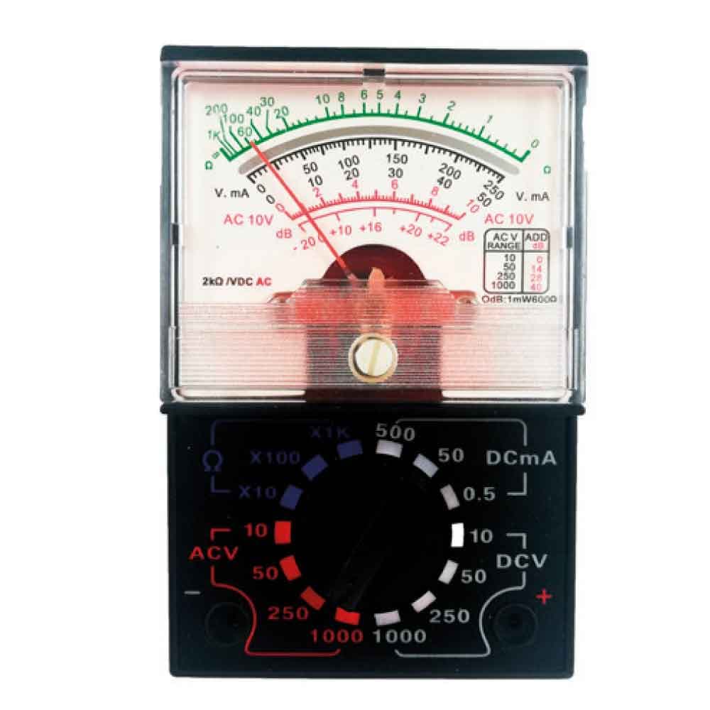 IMP MULTIMETRO ANALOGO CA/CC 2500V YX-1000A - 1
