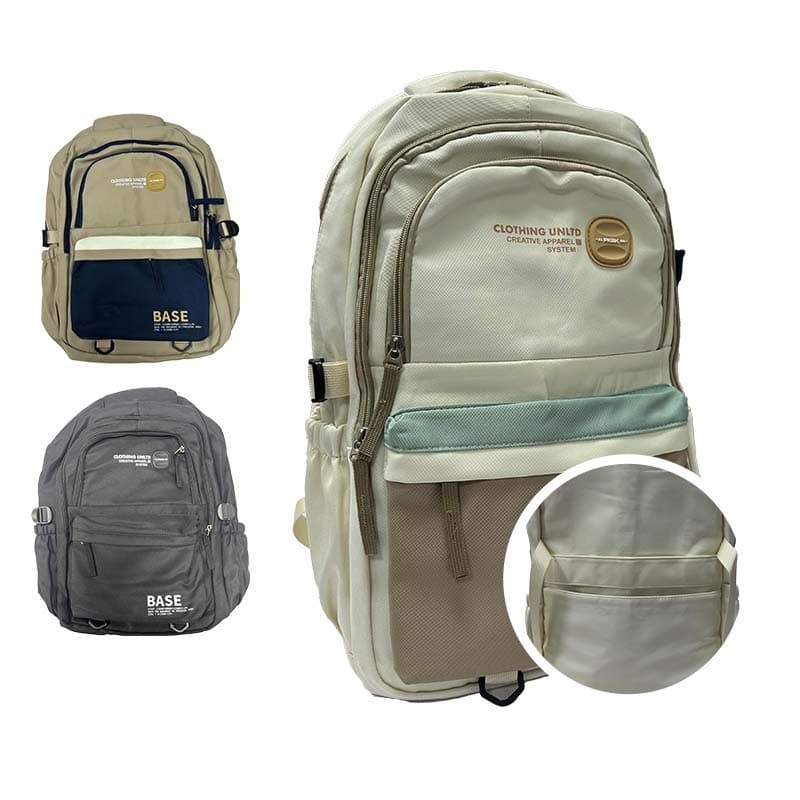 IMP MOCHILA 4 SERV BASE BEIGE-AZUL 8118 - 1