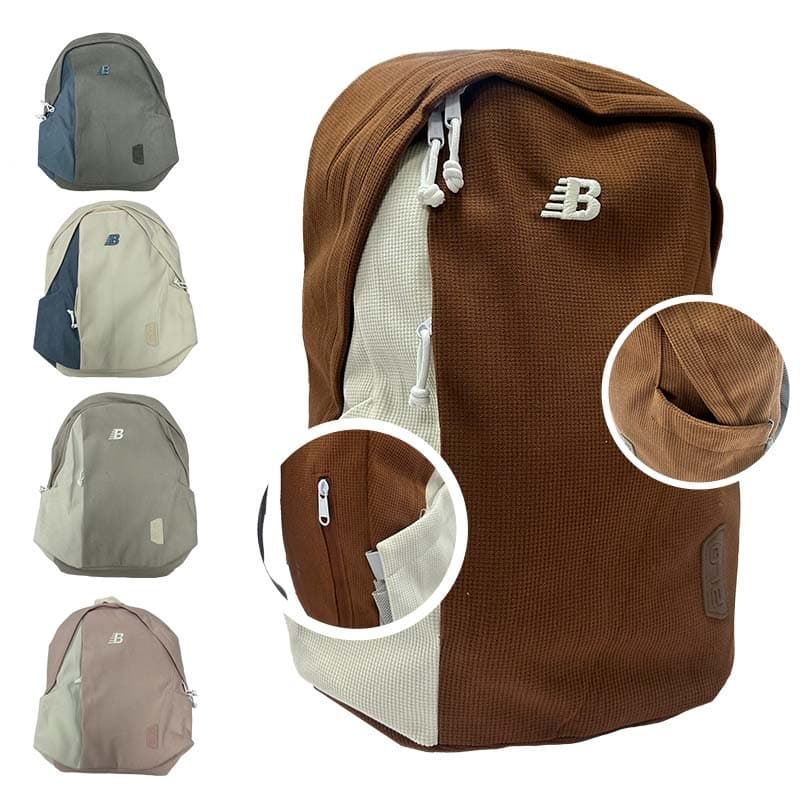 IMP MOCHILA 2 SER BLQ AZUL-GRIS 9015 - 1