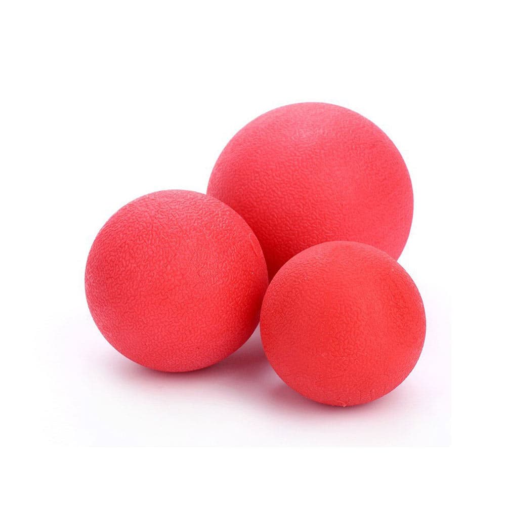 PELOTA  CAUCHO ROJA M MASCOTA - 1