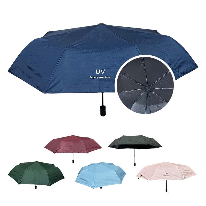 IMP PARAGUAS 55CM AUTOMA PROT UV COLORES SURT - 1