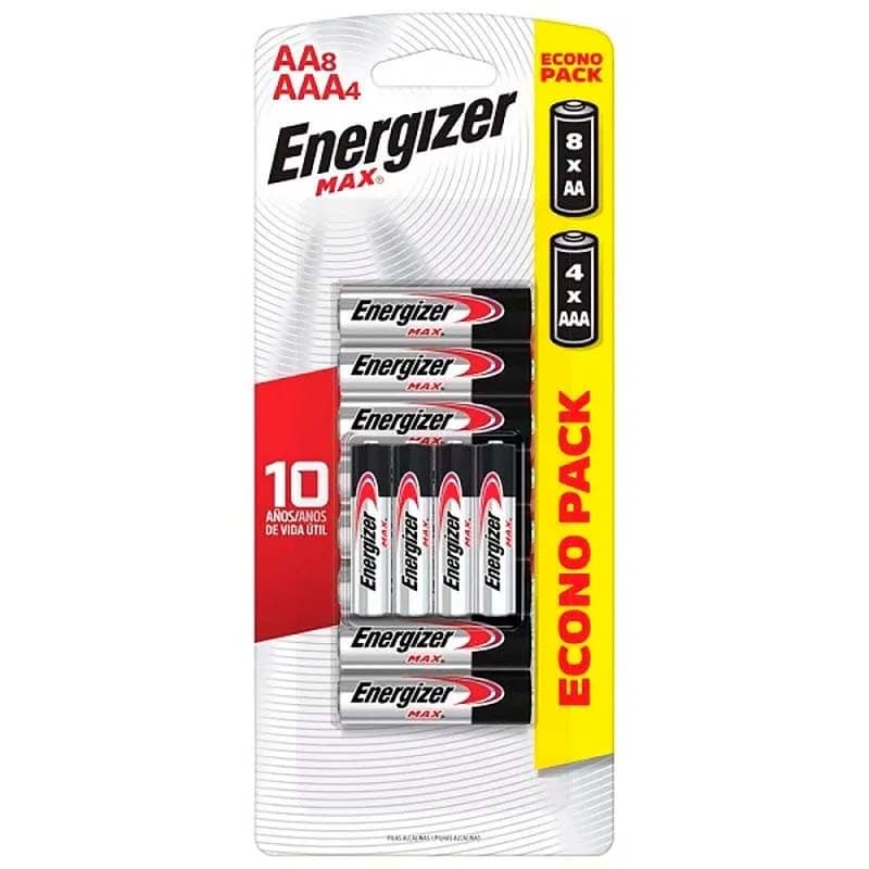 ENERGIZER PILA ECONO-PACK E92 AAA 8PARES - 1