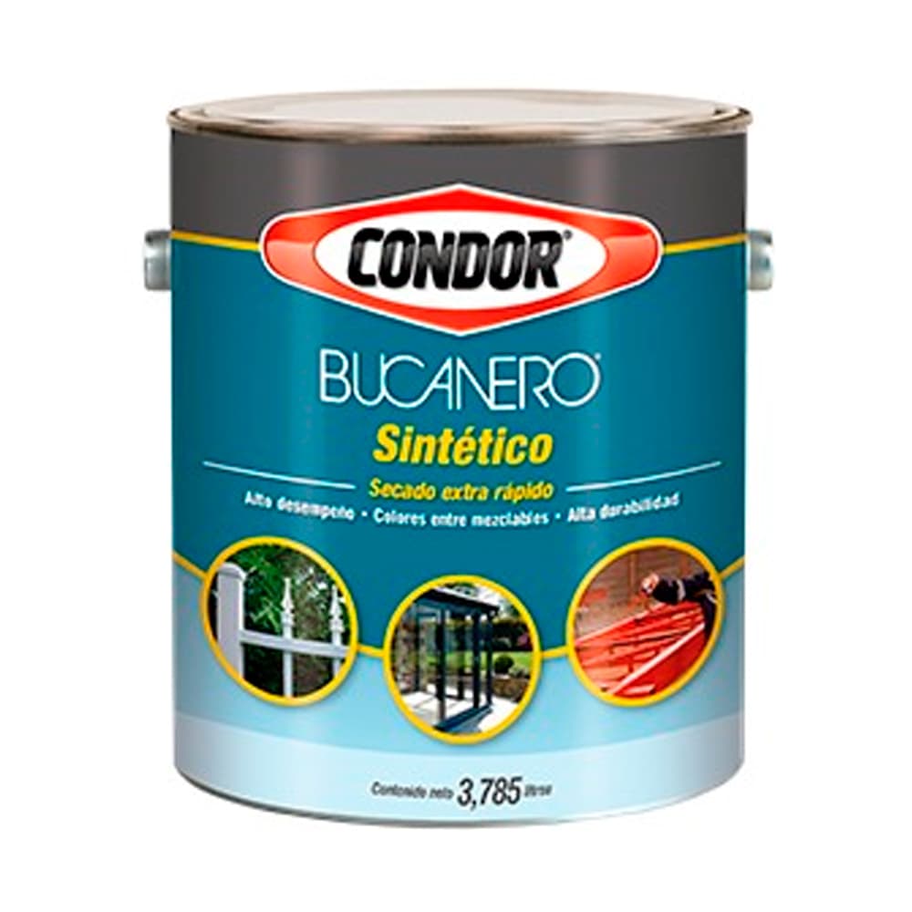 CO BUCANERO BS350-1G SINTETICO ALUMINIO - 1