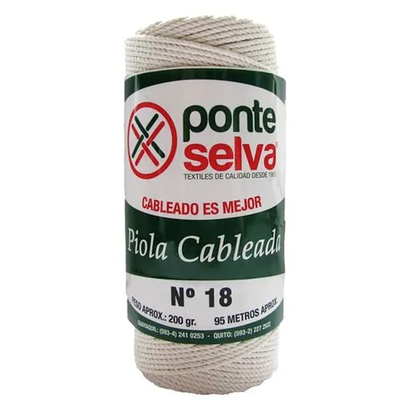 PONTE SELVA PIOLA/ALGODON 200GR.#15 TROMPO (10UXFD - 1