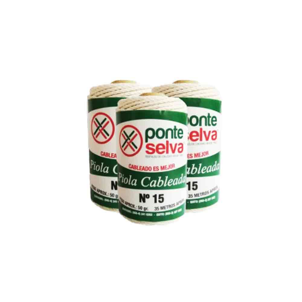 PONTE SELVA PIOLA/ALGODON 50GR. #15 TROMPO (30UXFD - 1