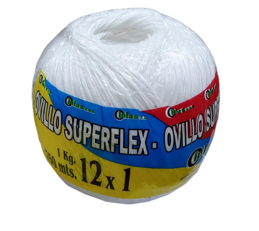 CIPL PIOLA OVILLO 12X1 - 1KG BLANCO (750MT) - 1