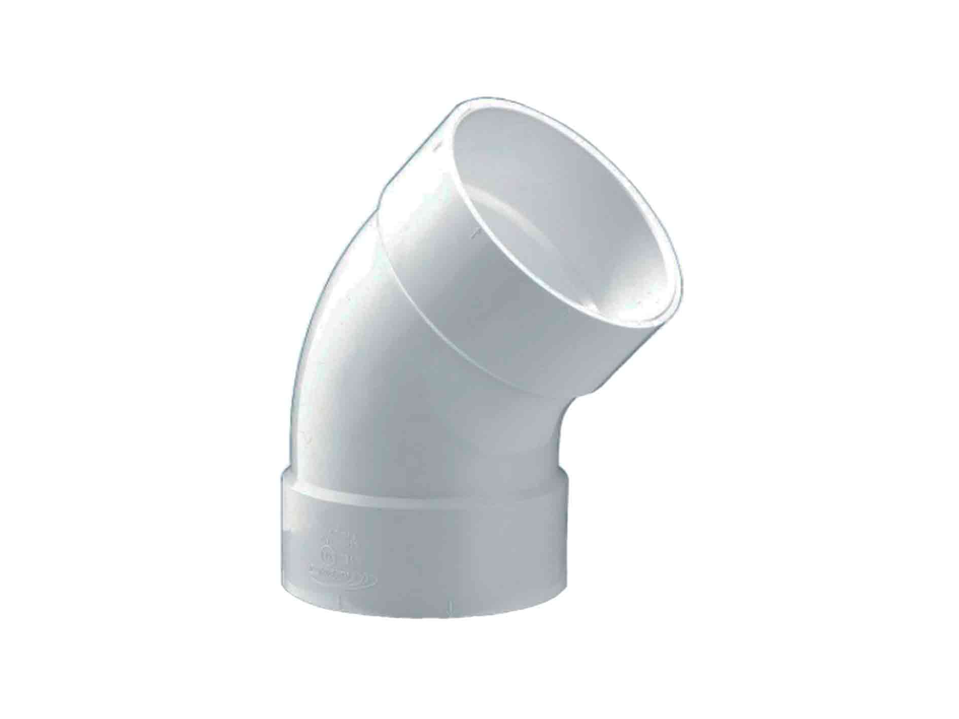 PLASTIGAMA DESAGUE CODO 75MMX45 (50UxCJ) - 1