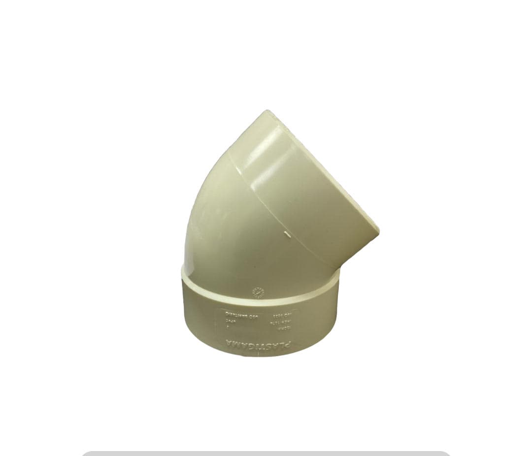 PLASTIGAMA DESAGUE CODO 160MMX45ª - 1