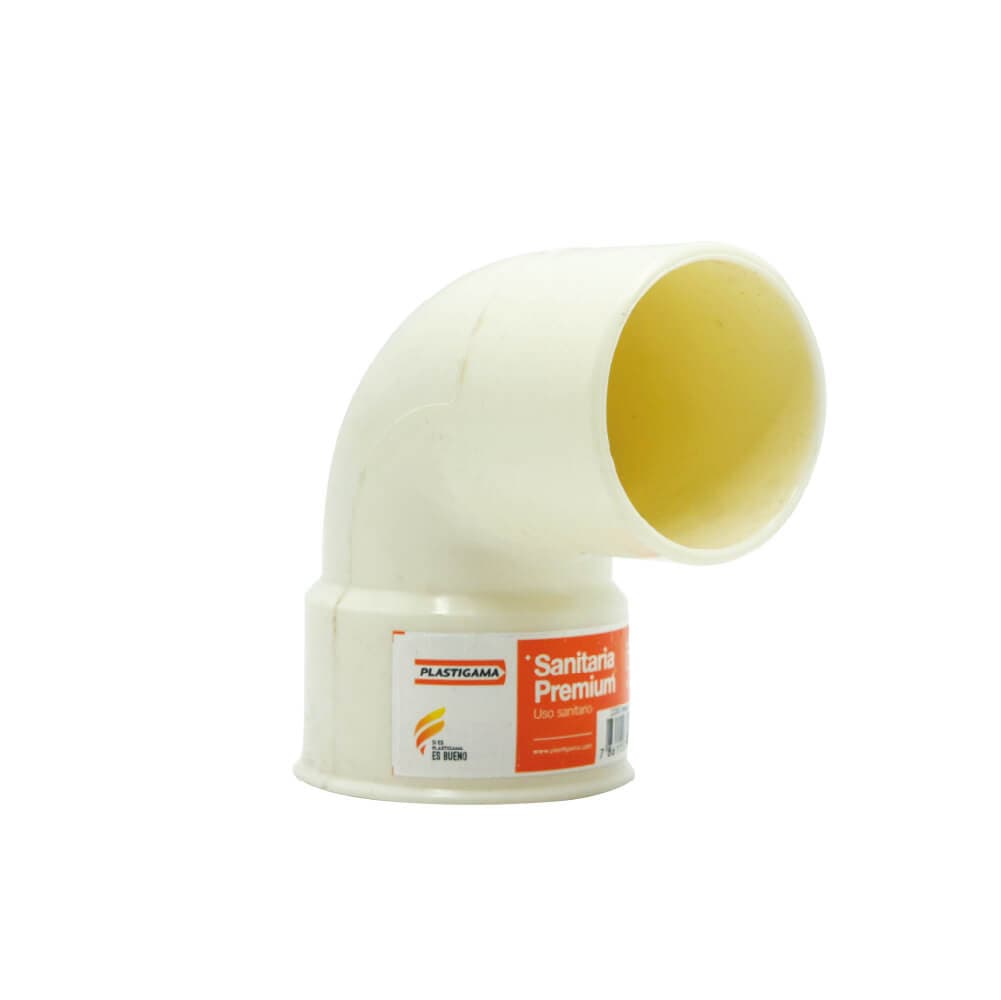 PLASTIGAMA DESAGUE CODO RAMAL 110MMX50MMX90MM (15 - 1